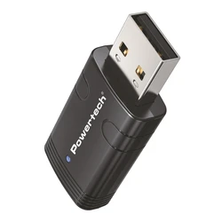 Αντάπτορας Δικτύου USB Powertech & Bluetooth 5.3 PT-1387, 900Mbps WiFi 6
