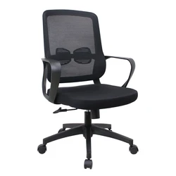 Καρέκλα Γραφείου Powertech PT-1391 με μπράτσα και ανάκλιση, ρυθμιζόμενο ύψος, Μαύρη