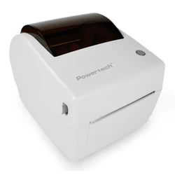 POWERTECH Thermal Label Printer PT-1509 USB Ethernet Serial Bluetooth White