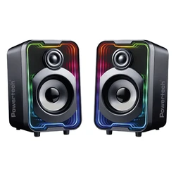 POWERTECH Speakers PT 1575 RGB Bluetooth USB USB C