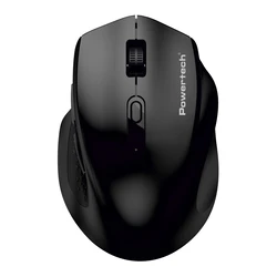 Powertech PT-1578 Ασύρματο Εργονομικό Bluetooth Ποντίκι Μαύρο