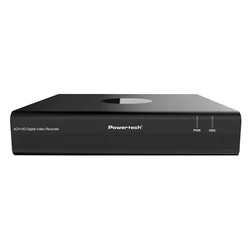 POWERTECH XVR Hybrid Recorder PT-1595, 5MP, H.264/H.265, 4 Channels