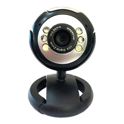 Webcam Powertech PT-509 1.3MP, Plug & Play, μαύρη