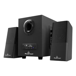 Ηχεία Powertech Premium sound PT-846, 16W, USB/SD/FM/BT, remote, μαύρα