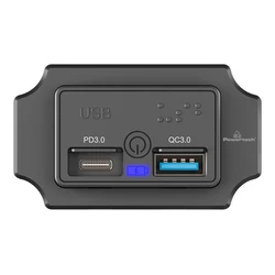 Πρίζα Σκάφους Powertech Πρίζα USB & Οχήματα Ptl-009, USB & USB-C, 36W