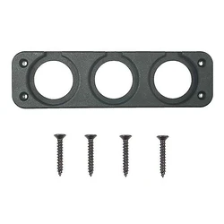 Πρίζα Σκάφους Powertech Πάνελ Πρίζας & Οχήματα Ptl-014, 3 Θέσεις, 150X43mm