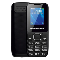 POWERTECH Milly Small III κινητό τηλέφωνο 1.77", Dual SIM, χωρίς κάμερα, μαύρο