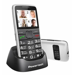 POWERTECH κινητό τηλέφωνο Sentry Eco V2, dual SIM, λευκό