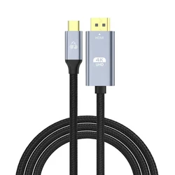 POWERTECH USB C to HDMI Cable PTR-0171 4K 60Hz 1m Black