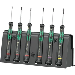 Σετ Εργαλείων WERA 2050/6 for electronic applic. screwdriver + Rack