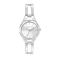 Γυναικείο Ρολόι Trussardi R2453159502 (30mm) Μεταλλικό Μπρασελέ Ασημί