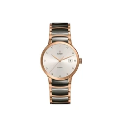 Γυναικείο Ρολόι Rado R30183762 (28mm) Μεταλλικό Μπρασελέ Μαύρο
