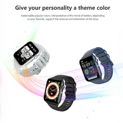 Smartwatch Blackview Bt5.2 With Ai Voice Assistant Silver