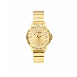 Radiant Γυναικείο Αναλογικό Ρολόι RA663202 (36mm) - Χρυσό Ατσάλινο Μπρασελέ