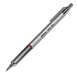 Στυλό Rotring Rapid Pro Ballpoint Pen Chrome with Refill M-Blue