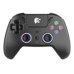 Gamepad Roar Ασύρματο RR-0023, Switch/PS4/PC/iOS/Android, Bluetooth, Μαύρο