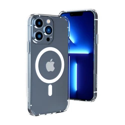 Θήκη Κινητού Rockrose Magcase Neo για iPhone 14 Plus, με μαγνήτες, διάφανη