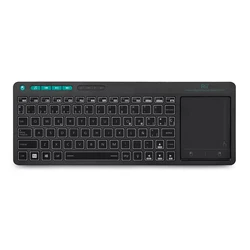 Πληκτρολόγιο Ασύρματο Riitek Mini K18+ με touchpad, RGB backlit, 2.4GHz