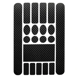 Προστατευτικά Αυτοκόλλητα Σκελετού Ποδηλάτου Rw39, Μαύρα, 20τμχ