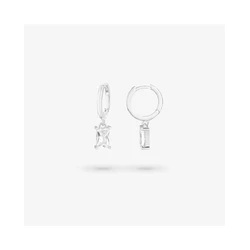 Γυναικεία Σκουλαρίκια Radiant Ry000062 (1,5cm) από Ατσάλι Grey