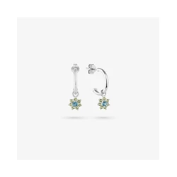 Γυναικεία Σκουλαρίκια Radiant Ry000111 (1,5cm) από Ατσάλι Grey