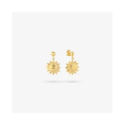 Γυναικεία Σκουλαρίκια Radiant Ry000149 (1,5cm) από Ατσάλι Golden