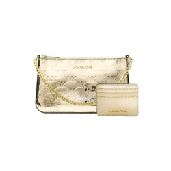 Michael Kors Σετ Υφασμάτινη Γυναικεία Τσάντα Ώμου Μπεζ 35F5SGZD6O-PAL