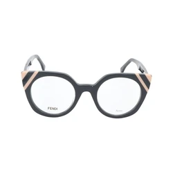 Fendi Γυναικείος Κοκκάλινος Σκελετός Γυαλιών Πεταλούδα Μαύρος