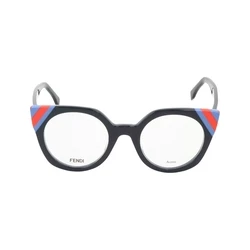 Fendi Γυναικείος Κοκκάλινος Σκελετός Γυαλιών Cat Eye Μαύρος FF 0246 PJP