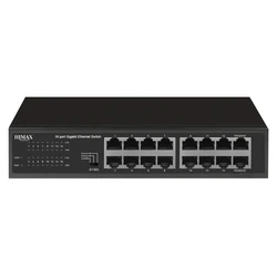 Network Switch Himax S116G, 16x Ethernet θύρες, έως 1000Mbps