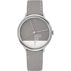 Γυναικείο Ρολόι Mondaine HELVETICA No. 1 LIGHT (38 mm)(Grey)