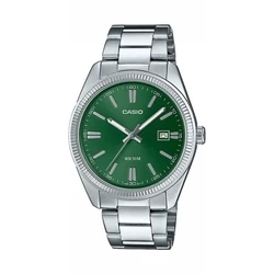 Ανδρικό Ρολόι Casio MTP-1302PD-3AVEF Πράσινο Ασημί (? 38,5 mm)