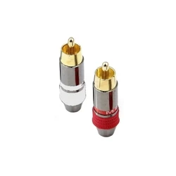 Oem RCA Male Connector Red