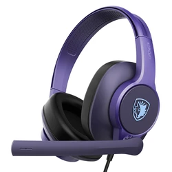 SADES gaming headset UPOWER 3.5mm 40mm purple