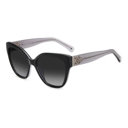 Kate Spade Women's Sunglasses Savanna/G/S 807/9O — Cat Eye, Black Acetate Frame, 57/17/140 mm, 100% UV Protection