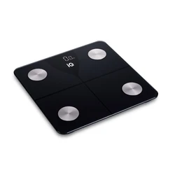 Ζυγαριά Μπάνιου IQ Smart με Λιπομετρητή και Bluetooth SC-744BT Μαύρη