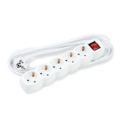 Technik Πολύπριζο 5 Θέσεων 3x1,5mm 5m με Διακόπτη