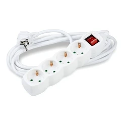 Technik Πολύπριζο 4 Θέσεων 3x1,5mm 3m με Διακόπτη