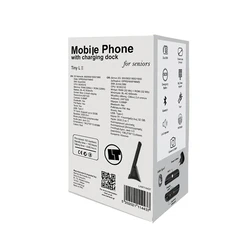 Κινητό Τηλέφωνο Lamtech 2.4' Gr Dual Sim Tiny L Ii With Dock Black