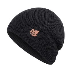 Πλεκτός Σκούφος Beanie Sho-0004, Unisex, Μαύρος