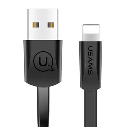 Καλώδιο USB Usams σε Lightning US-SJ199, 10W, 1.2m, μαύρο