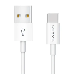 Καλώδιο USB Usams USB-C σε USB US-SJ285, 2A, 1m, λευκό