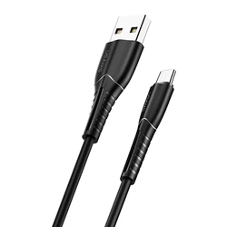 Καλώδιo USB Usams Type-C σε USB US-SJ366, 2A, 1m, μαύρο