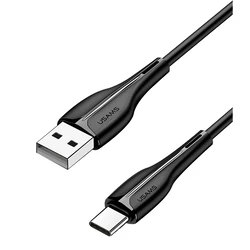 Καλώδιo USB Usams Type-C σε USB US-SJ372, 2A, 1m, μαύρο