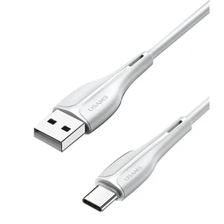 Καλώδιo USB Usams Type-C σε USB US-SJ372, 2A, 1m, λευκό