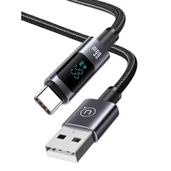 Καλώδιο USB-C Usams σε USB US-SJ673, 66W, 480Mbps, 1.2m, Μαύρο