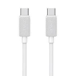 Καλώδιο USB-C Usams σε USB-C US-Sj691, 60W, 480Mbps, 1M, Λευκό