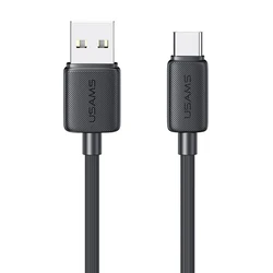 USAMS Καλώδιο USB-C σε USB US-SJ693 3A 480Mbps 2m Μαύρο