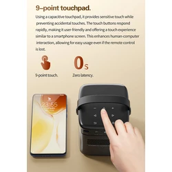 Projector Volto Outdoor/Home 1080p Ansi 700 Wifi Bt5.0 Android 11 Auto Focus