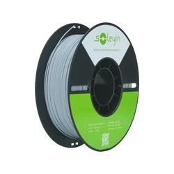 3D Printer Filament Creality Soleyin Ultra PLA Matte Gray (Matte Grey) 1 kg Spool,1.75 mm
